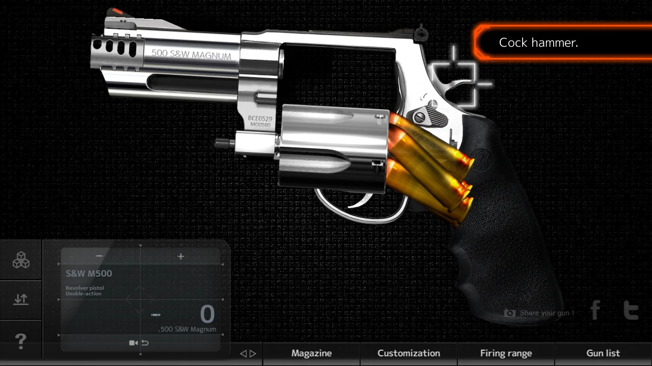 Magnum3.0 Gun Custom Simulator screenshot