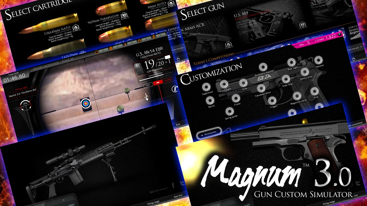 Magnum3.0 Gun Custom Simulator screenshot