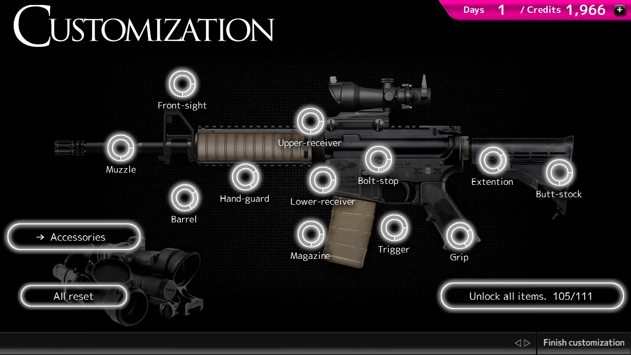 Magnum3.0 Gun Custom Simulator screenshot